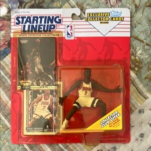 Sports Superstar Collectible with Exclusive Cards